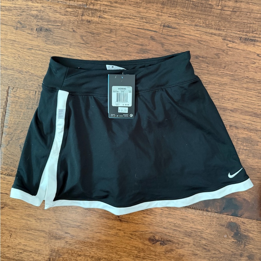 Nike Women's Black Skort with White Trim